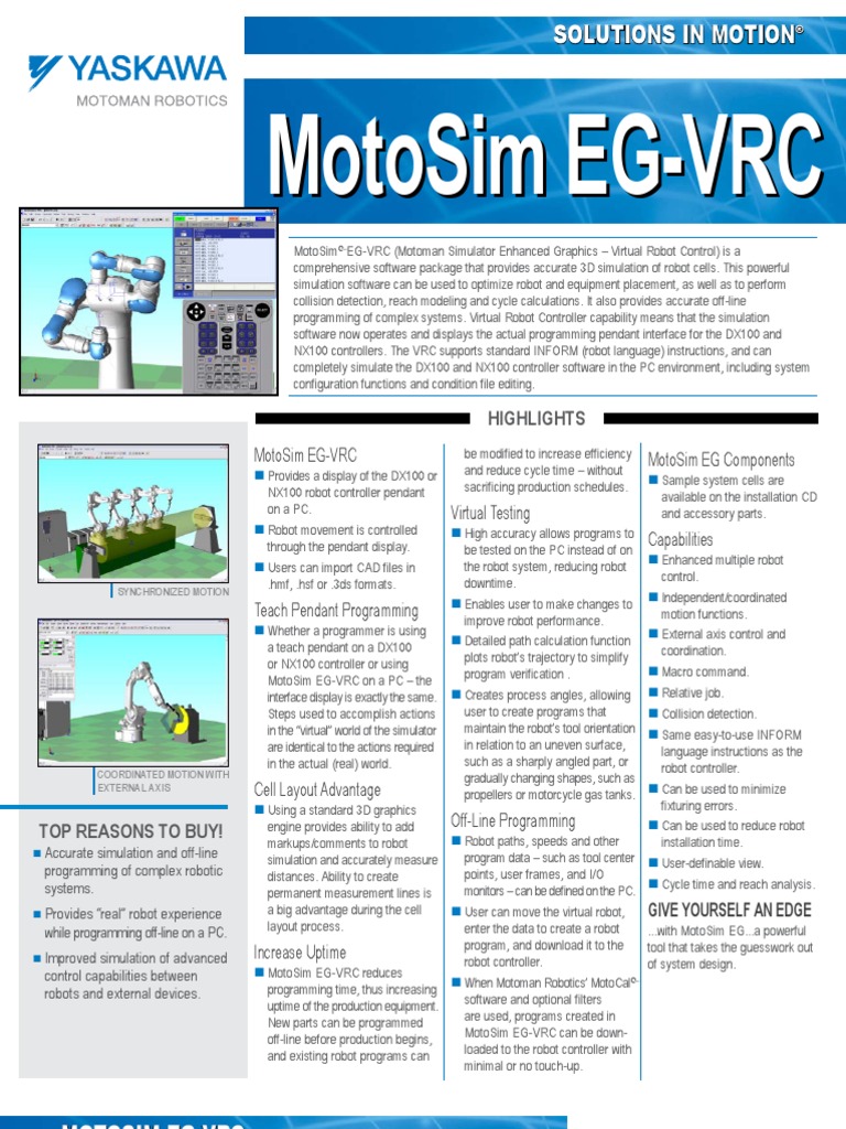 Motosim Models Library | 07 Model Library (Existing Library) in MotoSim ...