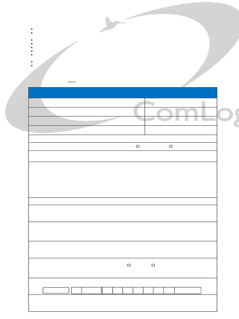 Change Request Form Instructions | PDF
