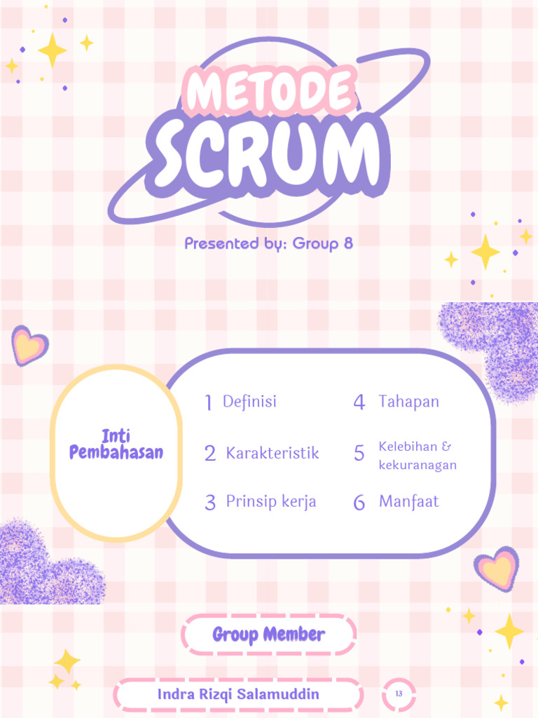 Metode SCRUM: Definisi dan Manfaatnya | PDF