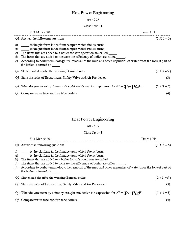 Heat Power Engineering | PDF | Boiler | Building Automation