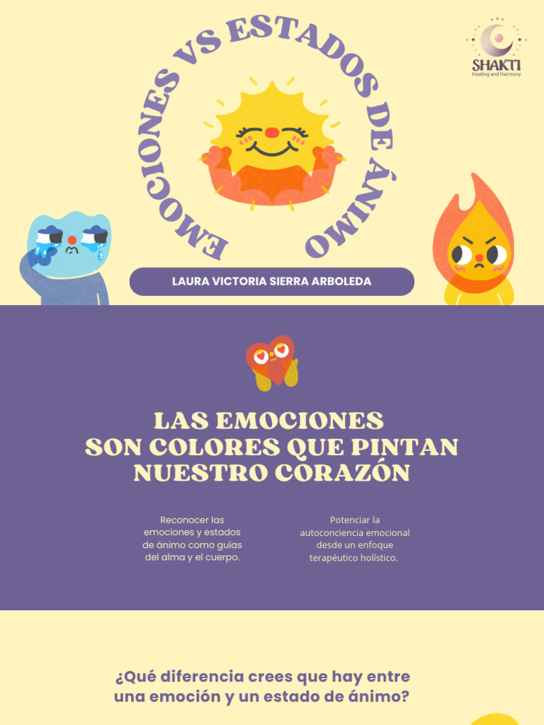 Emociones y Estados de Ánimo: Guía Holística | PDF | Las emociones | Amor