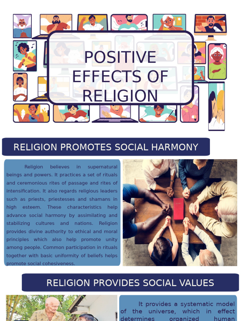 Positive and Negative Effects of Religion | PDF | Rituals | Morality