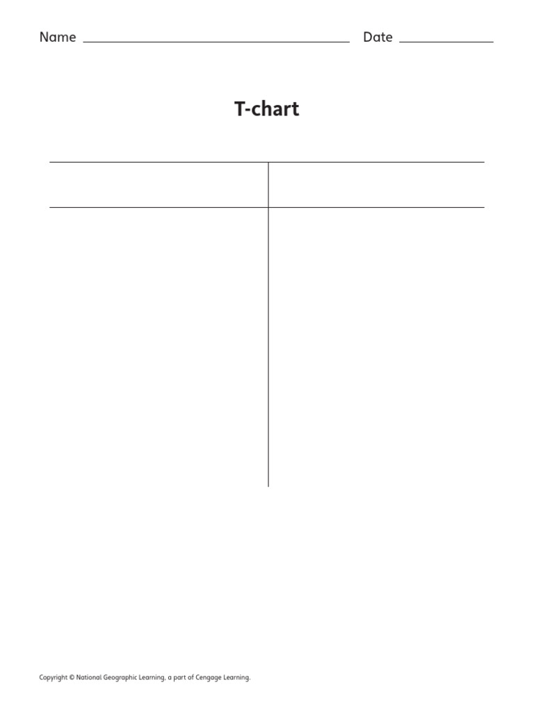 T-Chart Graphic Org 0 | PDF