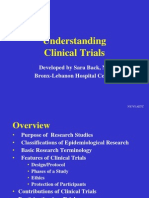 Understanding Clinical Trials: Developed by Sara Back, NP Bronx-Lebanon Hospital Center