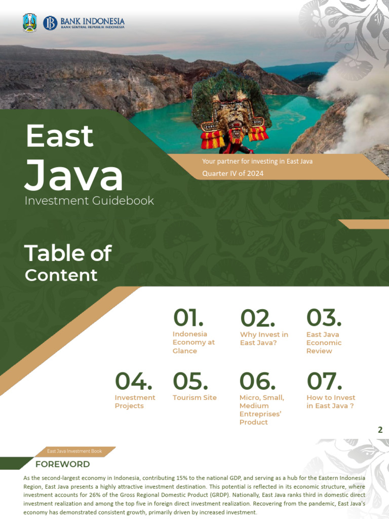 East Java Investment Opportunities Guide | PDF | Taxes | Tax Deduction