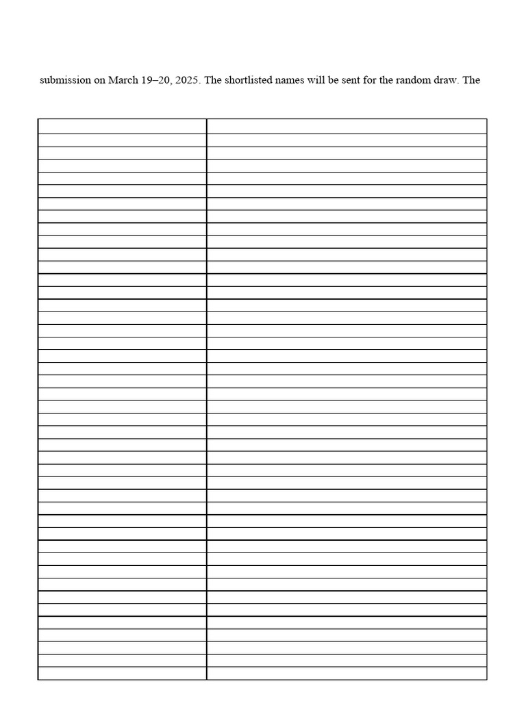 Shortlisted Students for Random Draw | PDF | Nepal