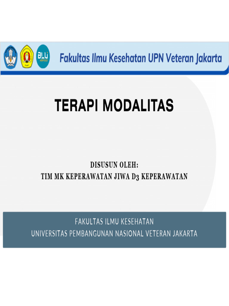 Terapi Modalitas-2025 | PDF