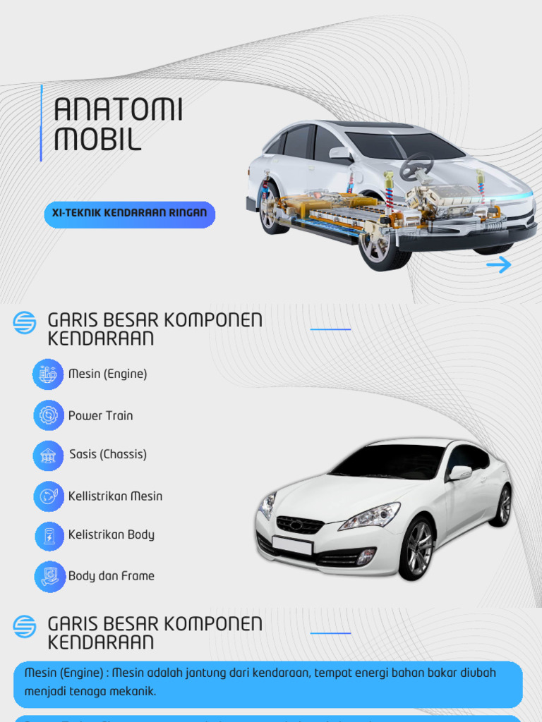 Anatomi Komponen Mobil Ringan | PDF