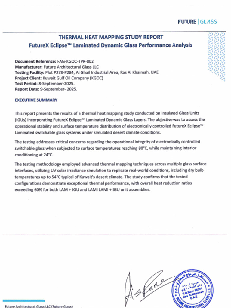 Empirical Thermal Performance Testing of Futurex Eclipse - 08-Sep-2025 ...