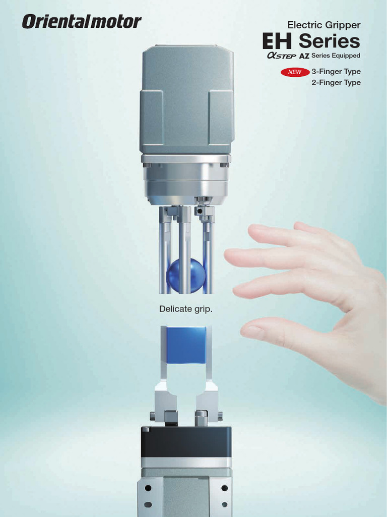 Electric Gripper EH Series | PDF | Power Supply | Programmable Logic ...