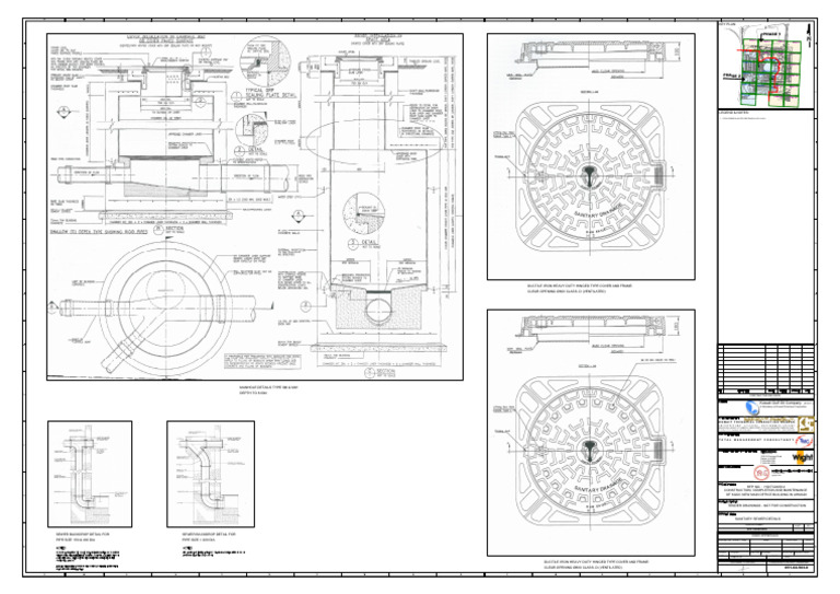 Sanitary Sewer Details for KGOC Project | PDF | Environmental ...