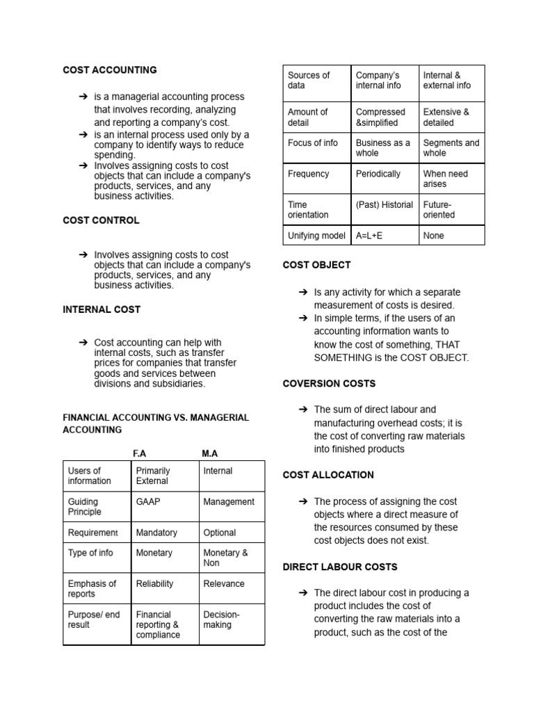 Cost Accounting and Cost Control Guide | PDF | Cost | Cost Accounting