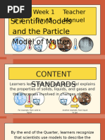 Modeling Particle Movement in Matter | PDF | Gases | Liquids