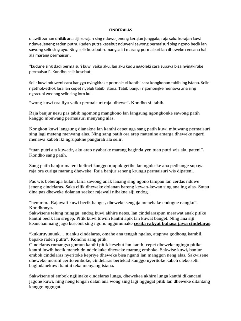 Cinder Alas | PDF