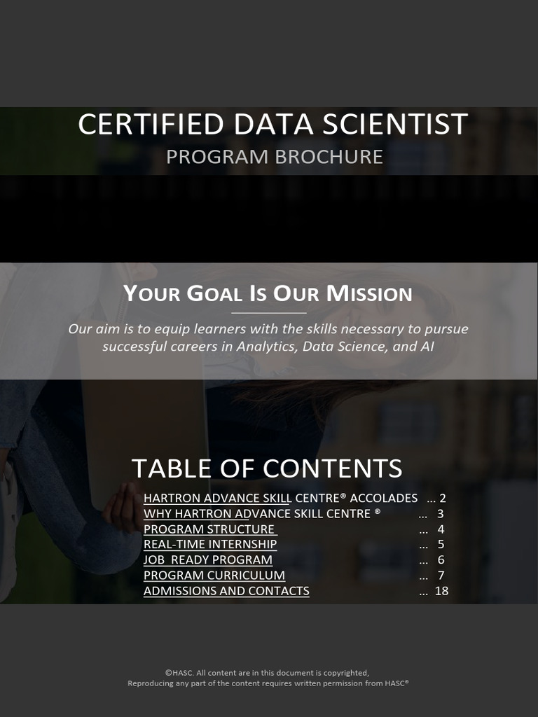 HASC-data Science Brochure.. | PDF | Machine Learning | Apache Hadoop