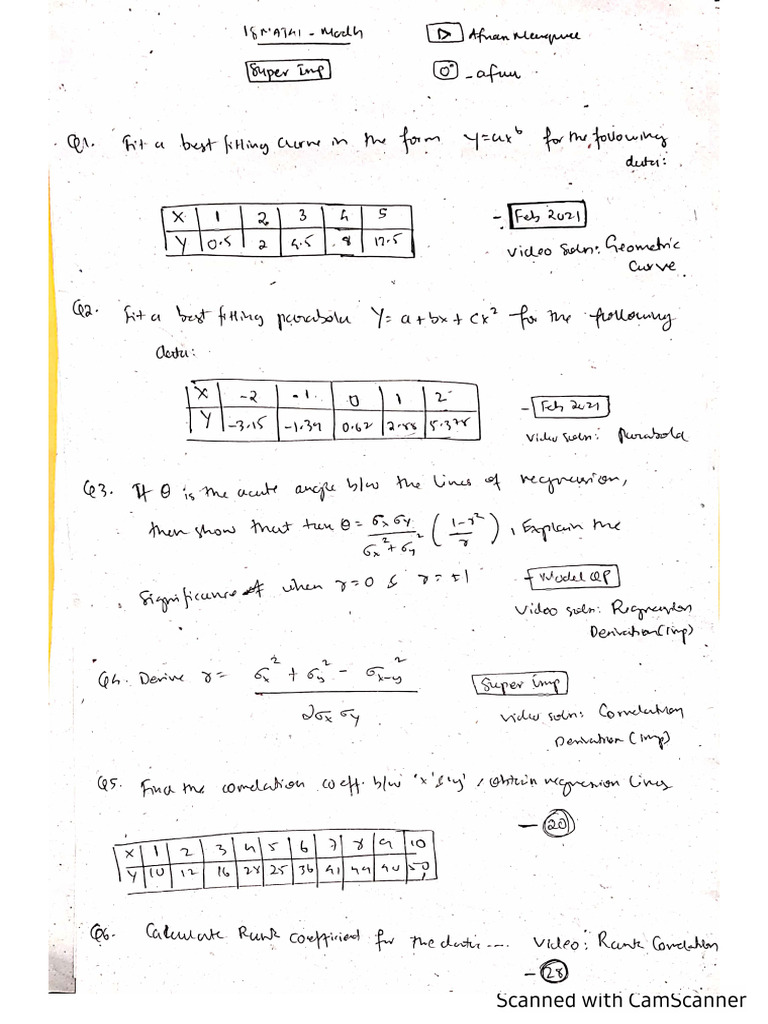 18MAT41 M4 Super Imp | PDF
