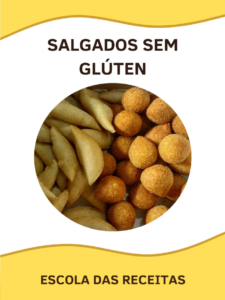 Salgados Sem Glúten e Sem Lactose | PDF | Pães | Massa