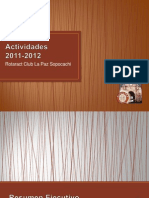RTC Sopocachi - Informe 2011-2012