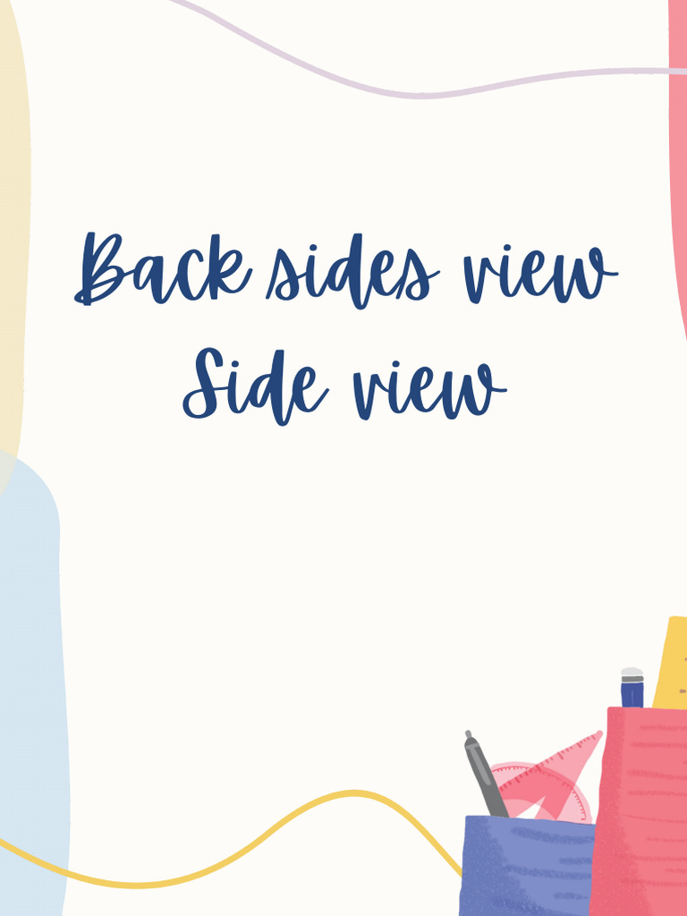 Side View - Back View | PDF