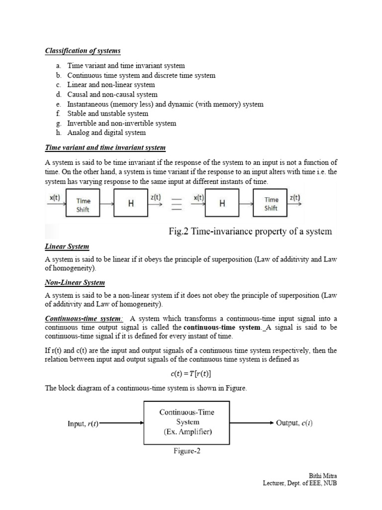 System Classification in EEE | PDF