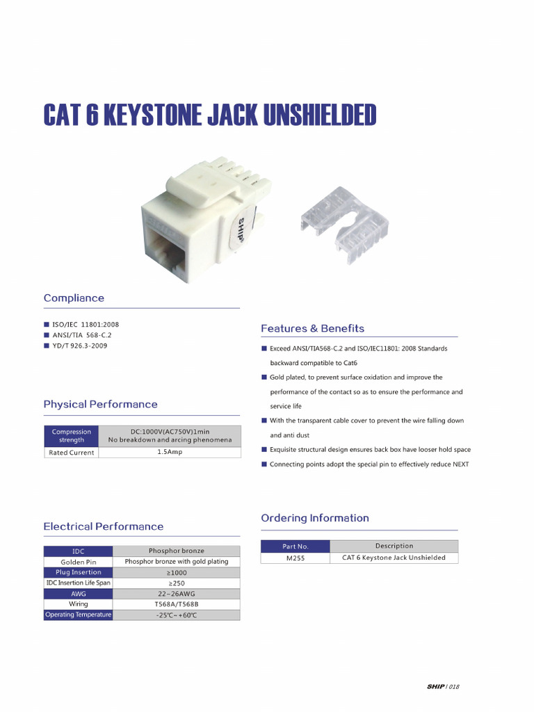 M255 6 Unshielded Module | PDF