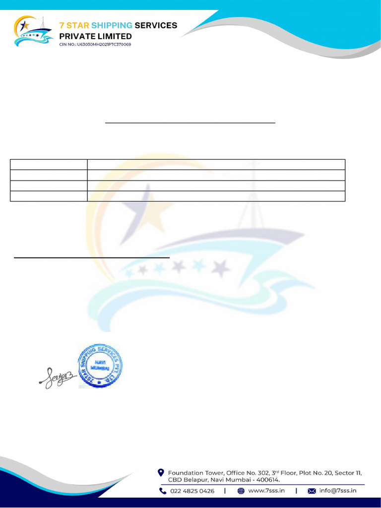 7 Star Airport Letter Copy-1 Copy-1 | PDF