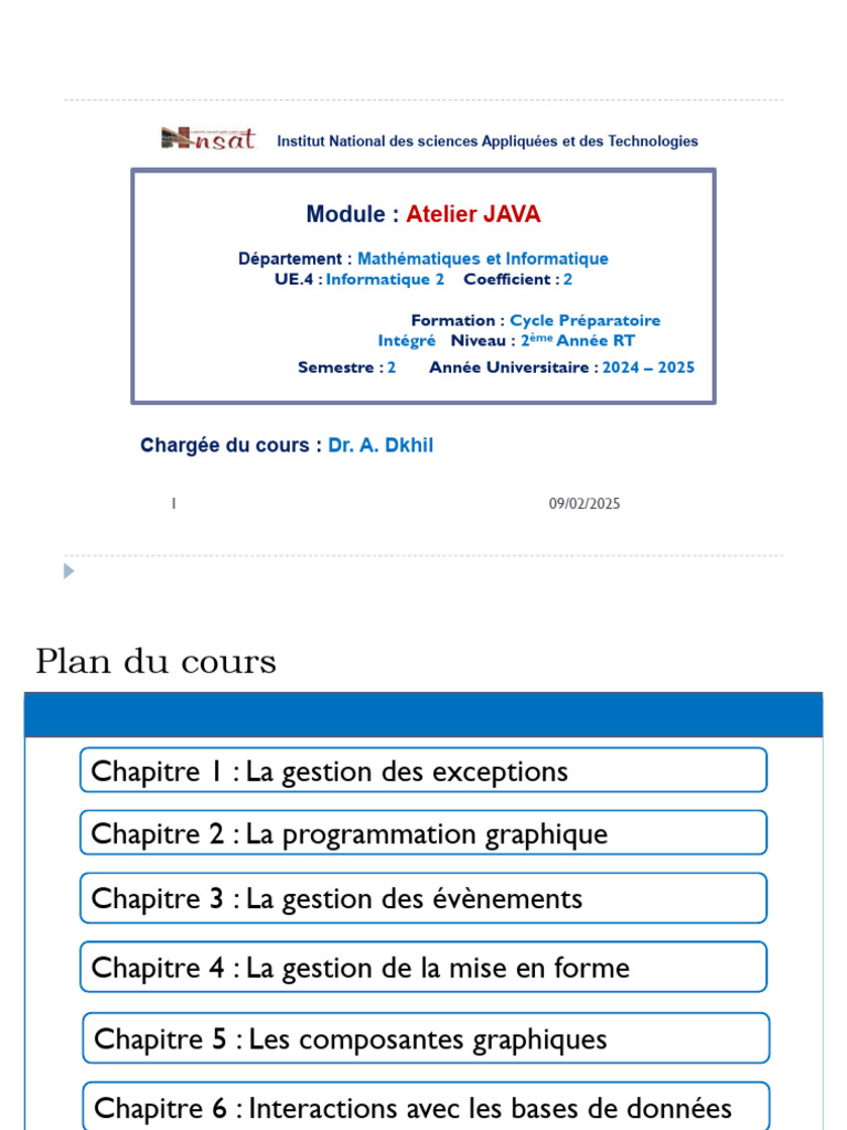 Gestion des exceptions en JAVA | PDF | Java (Langage de programmation ...