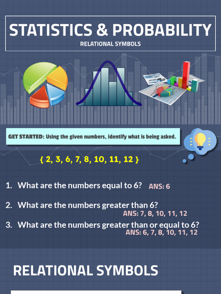 Understanding Relational Symbols in Math | PDF | Inequality ...