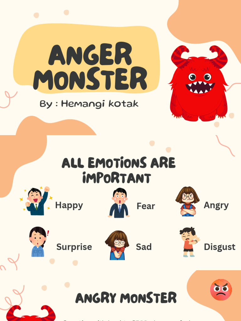 Anger Monster - PPTX - 20250827 - 182331 - 0000 | PDF