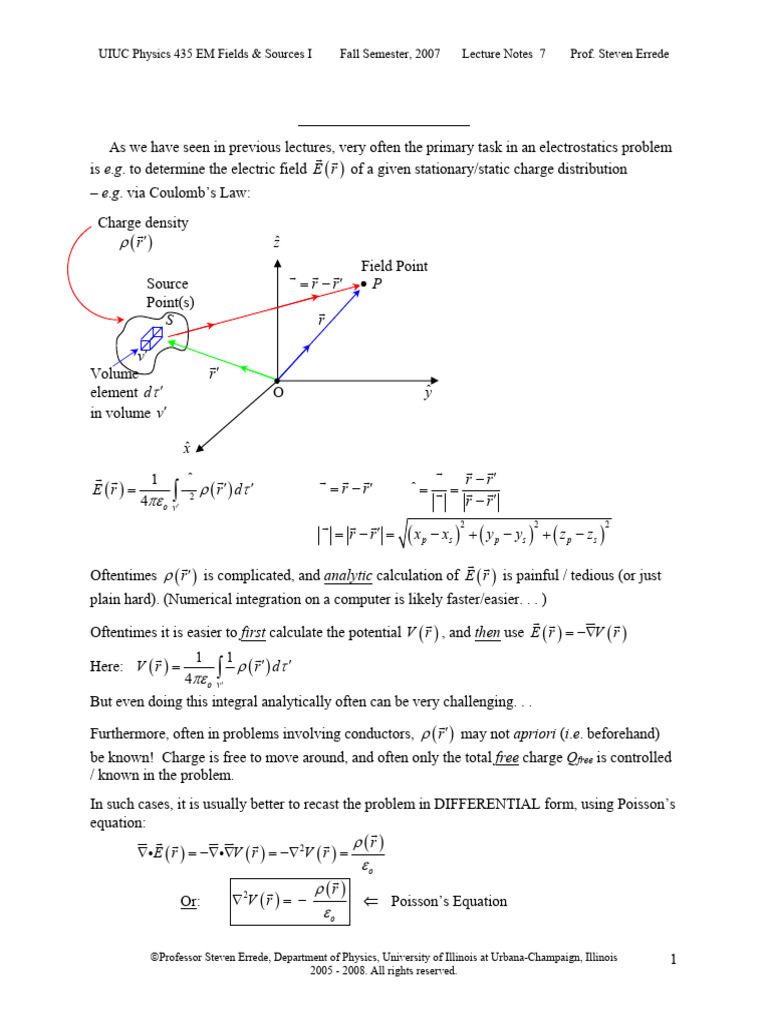 P435 Lect 07 | PDF | Boundary Value Problem | Equations