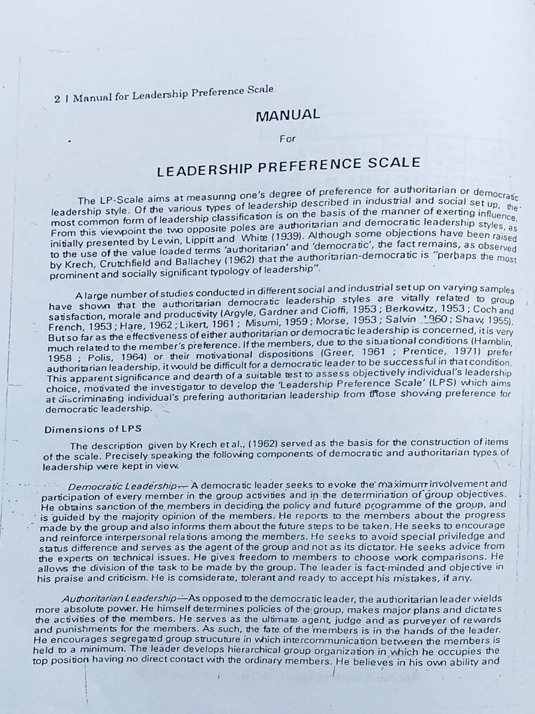 LPS Manual | PDF