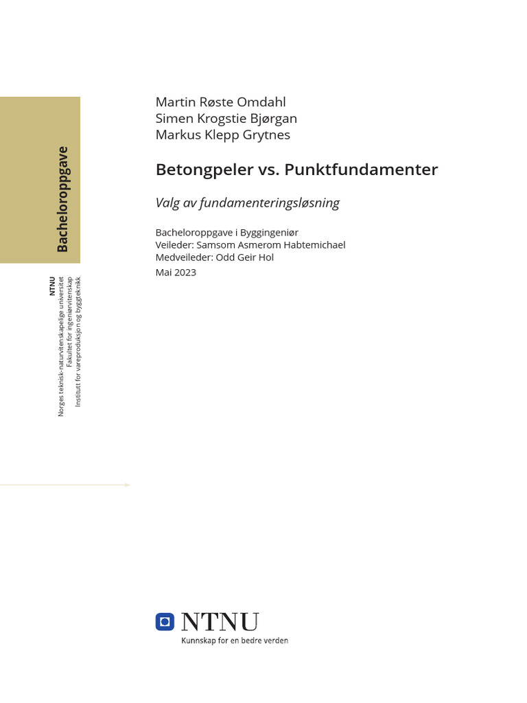 No - Ntnu Inspera 139559409 149521080 | PDF