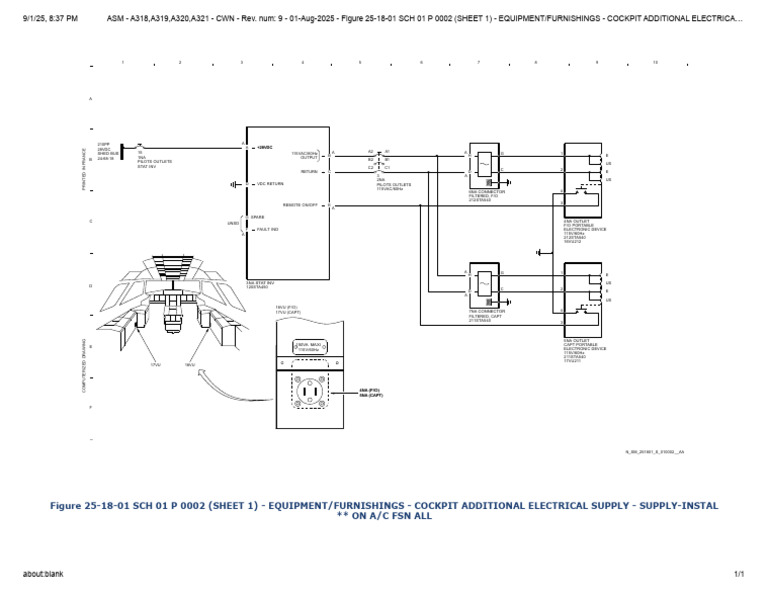 Cockpit Electrical Supply Diagram | PDF | Jet Aircraft | Aircraft