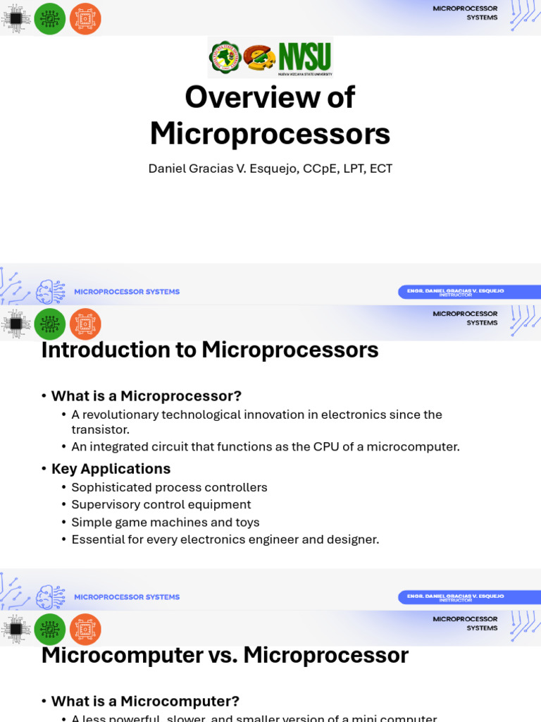 UNIT I Intro To Micro | PDF | Central Processing Unit | Read Only Memory