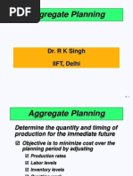 Aggregate Planning