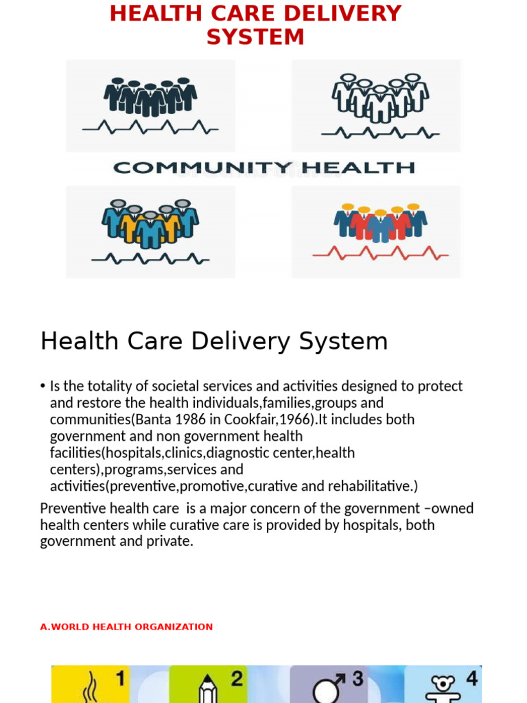Overview of Health Care Delivery Systems | PDF | Maternal Death ...