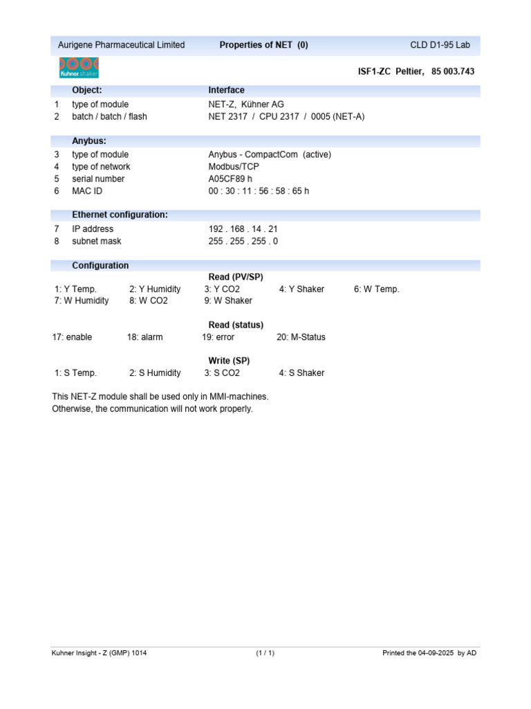 Net 60 - 85003.743 | PDF