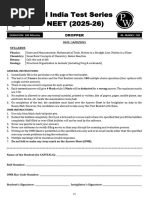 NEET 2025 Code 48 Question Paper | PDF | Tests | Qualifications