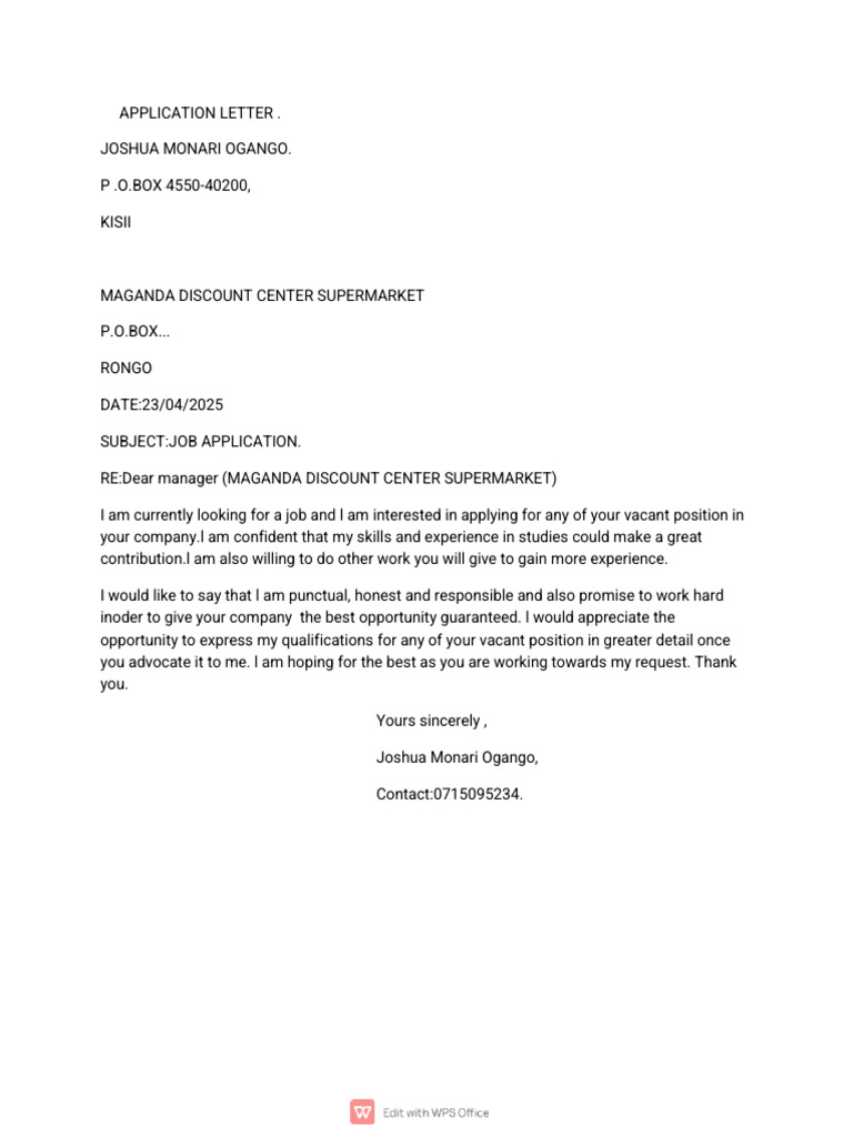 Application Let-Wps Office | PDF