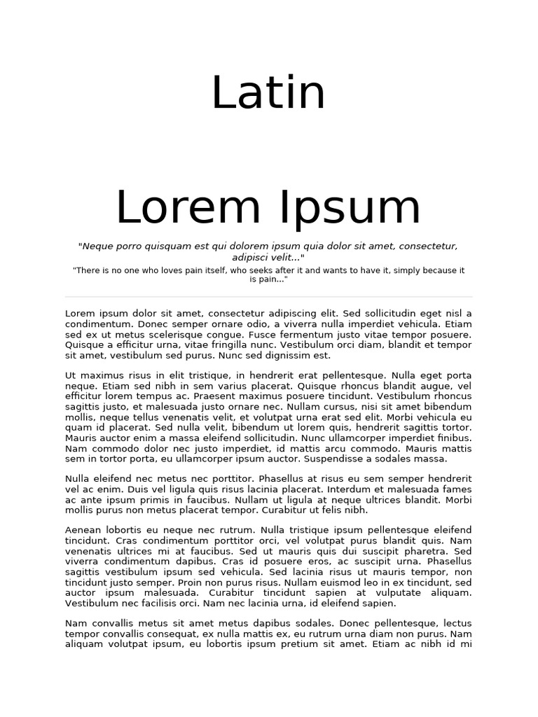 Latin | PDF