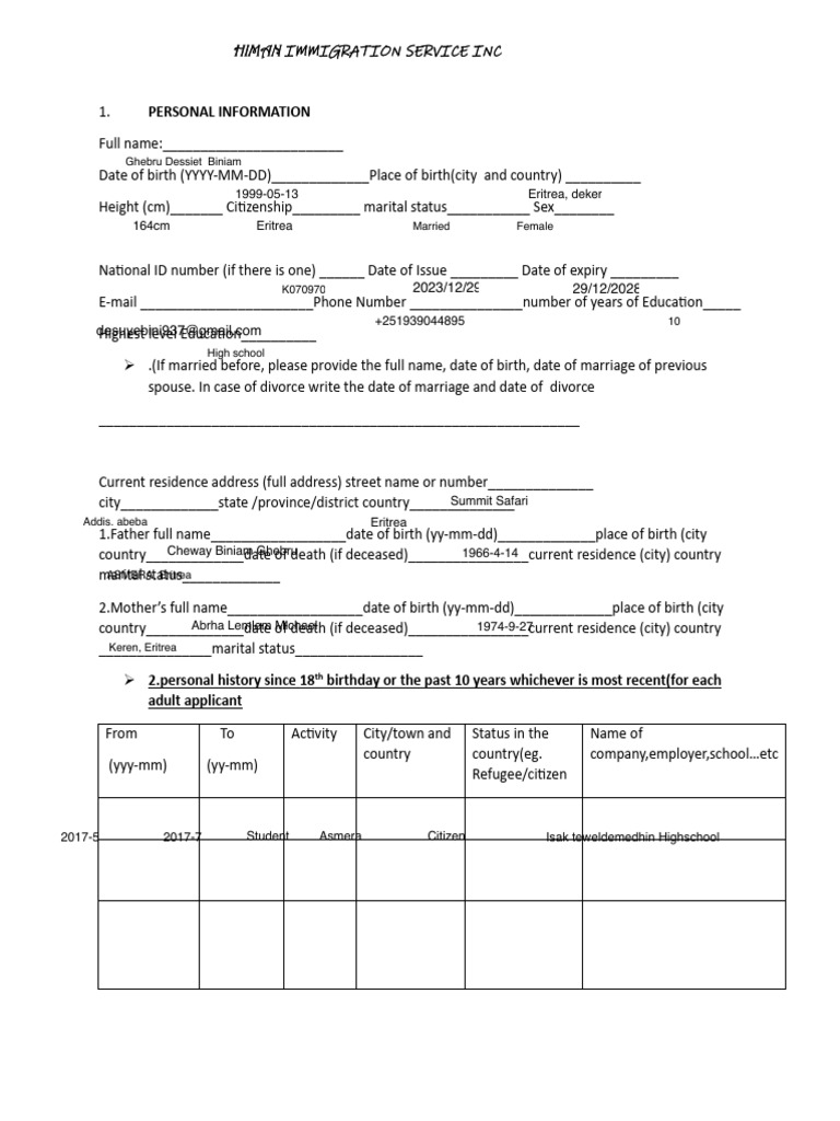 Decument Request For Spousal Sponser Visa - 241115 - 173705 | PDF ...