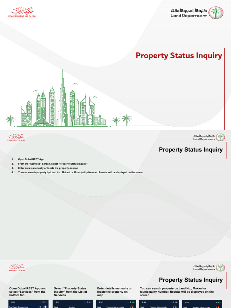 Property Status Inquiry | PDF