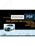 Consumer Preference Research on Tata Nano