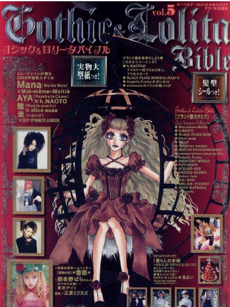 Gothic & Lolita Fashion Guide | PDF | Science & Mathematics