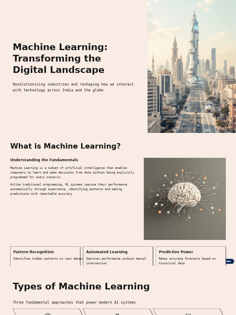 Machine Learning: Transforming Industries | PDF | Machine Learning ...