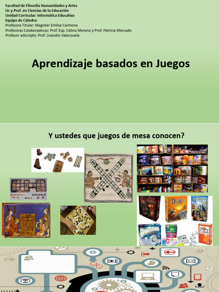 Aprendizaje a través de Juegos Educativos | PDF | Aprendizaje | Cognición