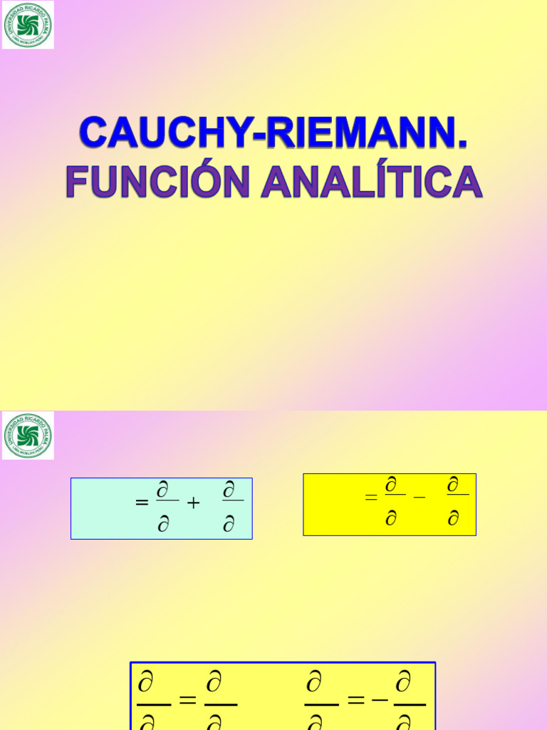 Teorema de Cauchy | PDF | Análisis complejo | Derivado