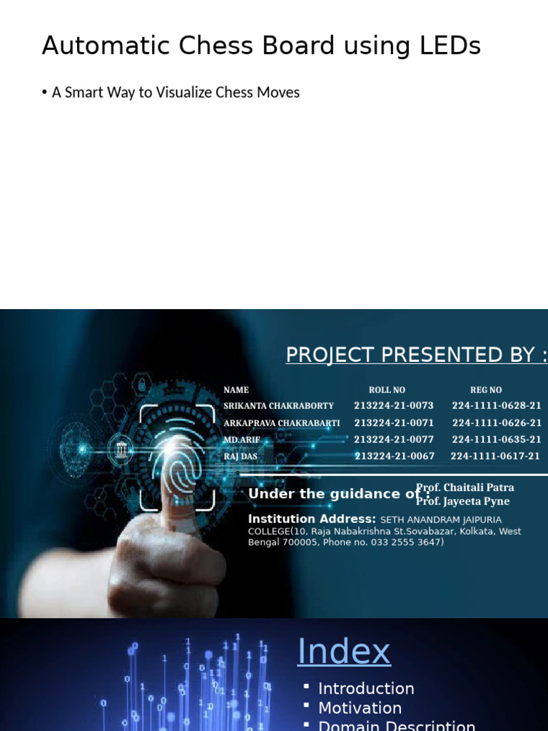 LED Chess Board Project Overview | PDF | Automation | Usability
