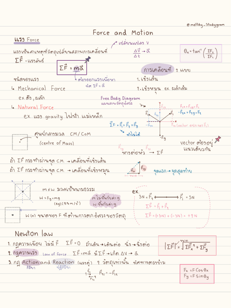 Force and Motion | PDF