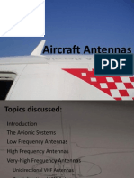 Aircraft Antenna Design Factors